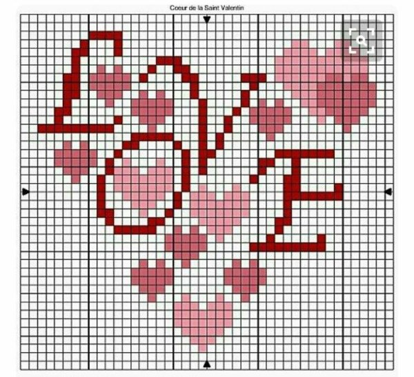 Вышивка крестом схемы для начинающих