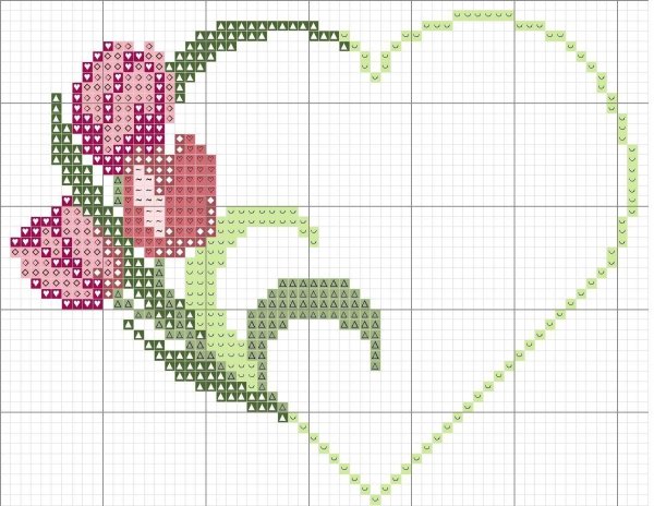 Простые вышивки крестиком