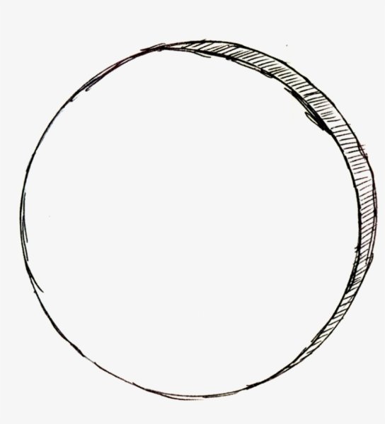 Круг карандашом