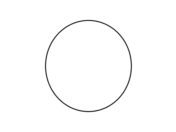 Круг макет