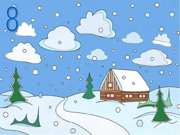Зимние рисунки