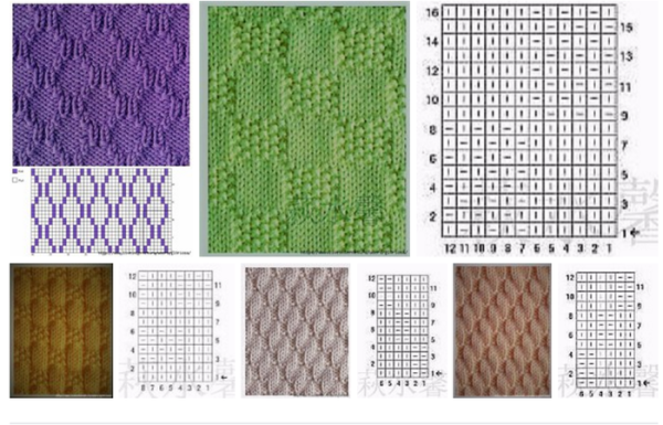 Узоры спицами