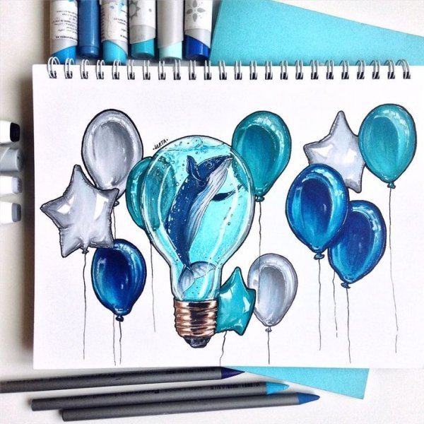 Скетчбук для маркеров