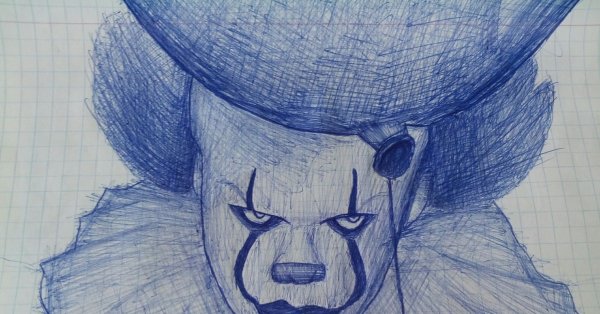 Рисунки ручкой