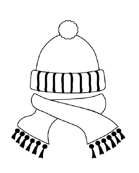 Шапка раскраска