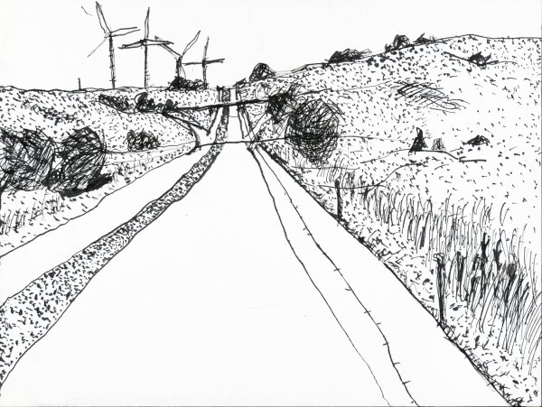 Дорога карандашом