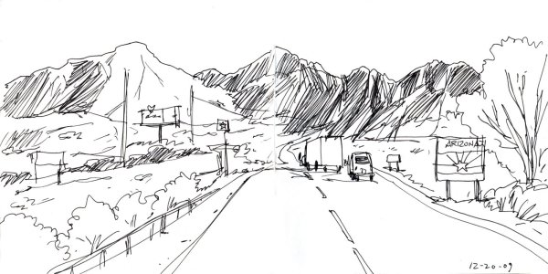 Зарисовки в дороге