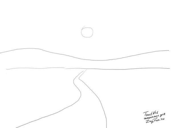 Дорисуй пейзаж