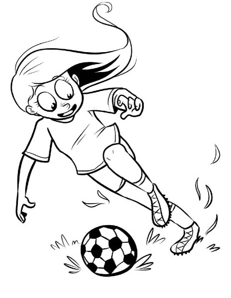 Спортивные рисунки для срисовки