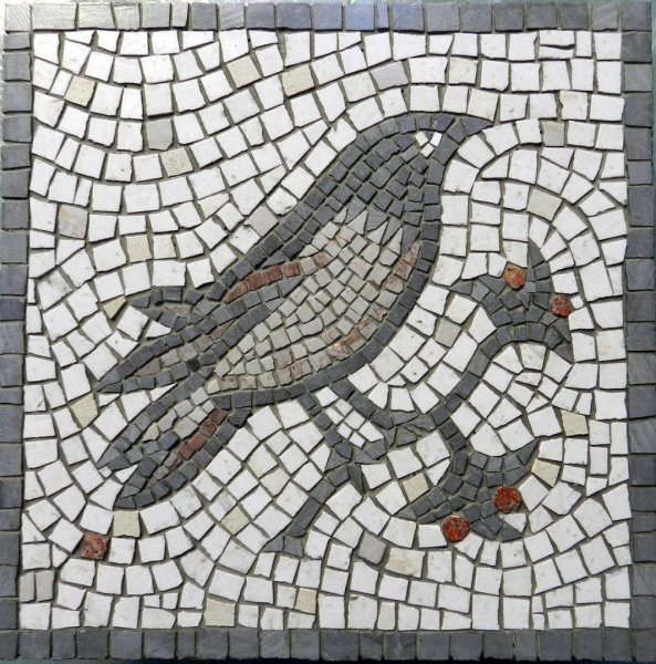 Эскиз декоративной композиции в технике мозаика