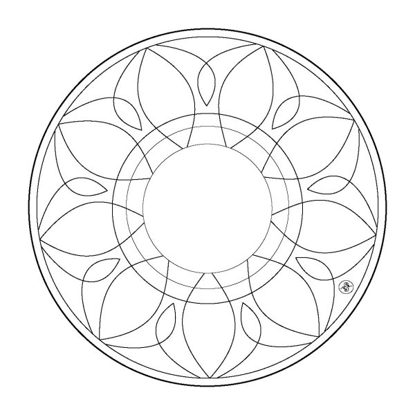 Мандала простая