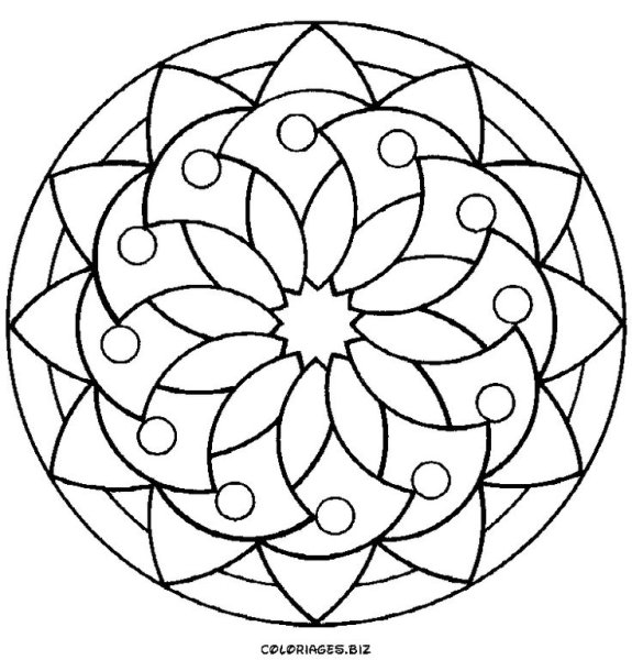 Рисование мандалы с детьми