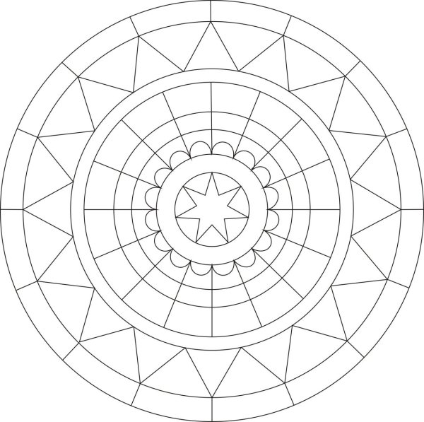 Основа для мандалы