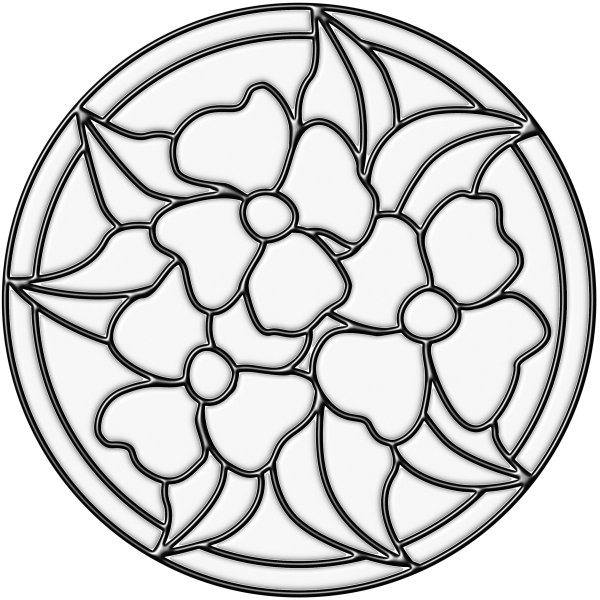 Витражные трафареты