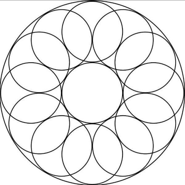 Узор из кругов