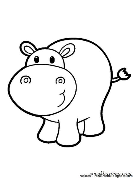 Раскраски для малышей 2-3 года