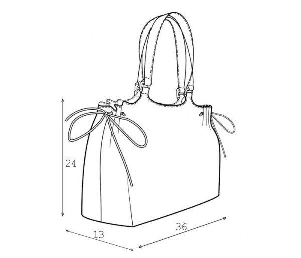 Сумка Хобо Prada выкройки