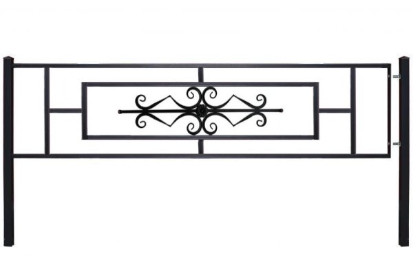 Кованые газонные ограждения