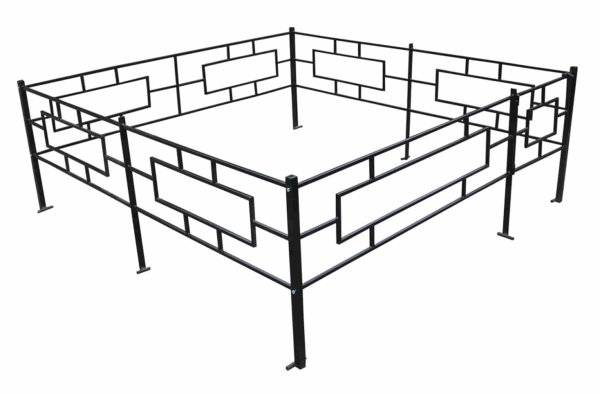 Ограды на кладбище 10м на 3300м