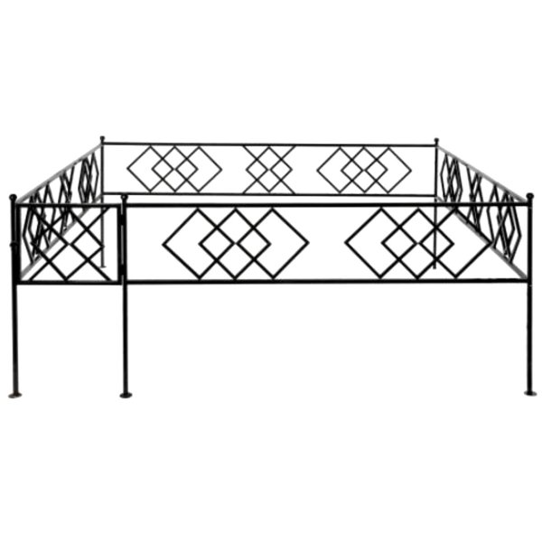 Оградки на кладбище 20 на20