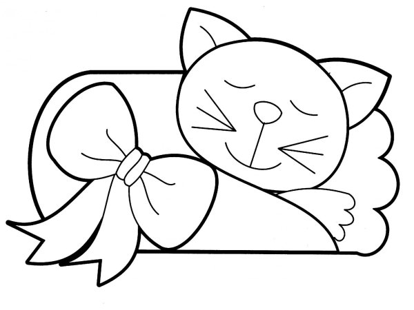 Раскраски для девочек простые