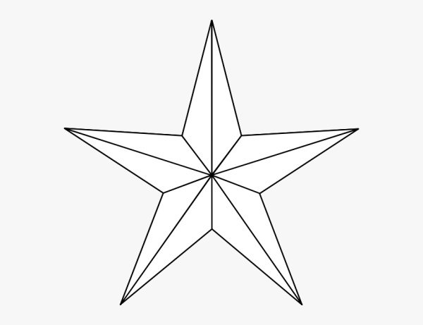 Звезда карандашом
