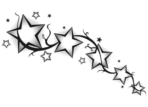 Звезда эскиз