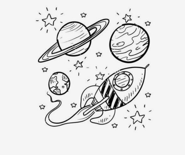 Планеты эскиз