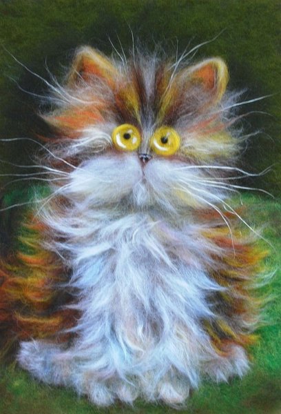 Ксения Мороз шерстяная акварель