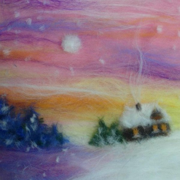 Золотая рыбка шерстью