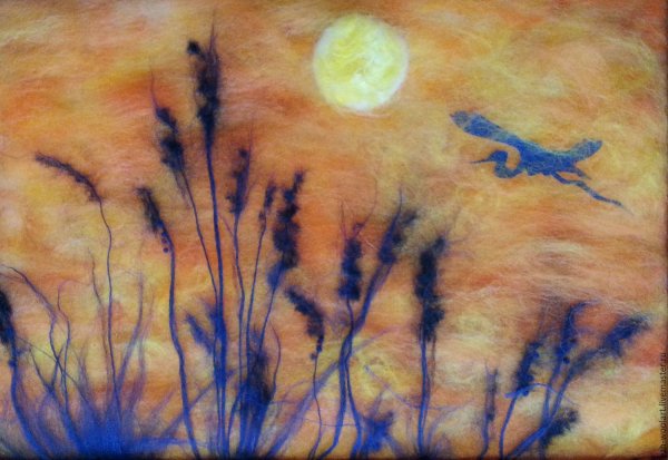 Шерстяная акварель