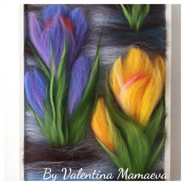 Акварельное валяние