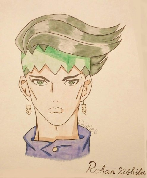 Рохан Кишибе рисует