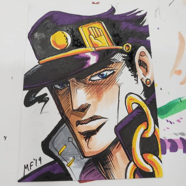 Джотаро Куджо скетч