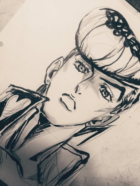 Джотаро Куджо набросок