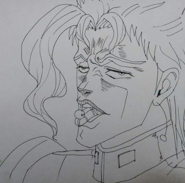 Разукрашки Какёин Джоджо