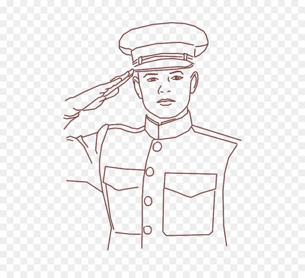 Военная форма раскраска