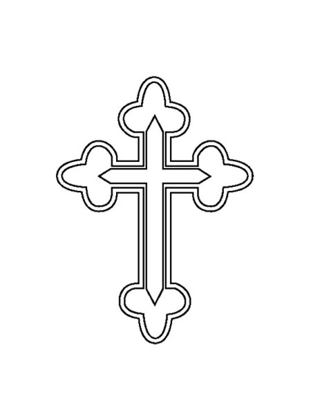 Крест орнамент