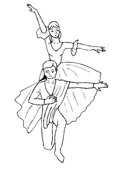 Балет иллюстрация