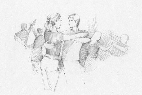 Рисование балерины