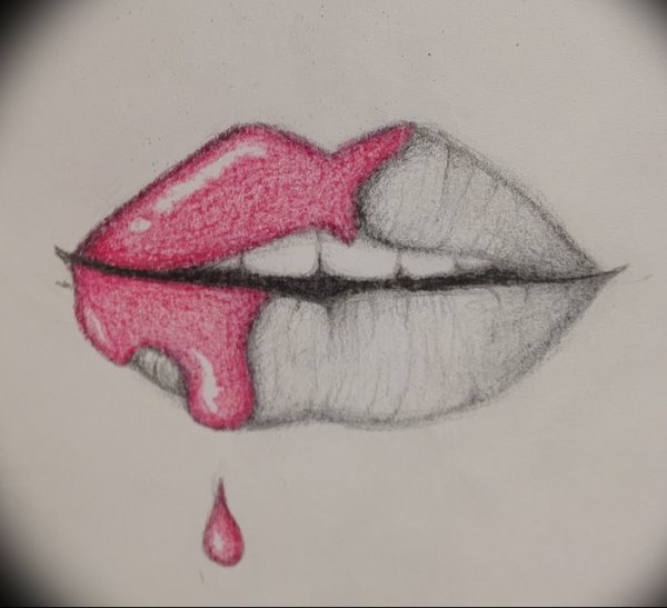 Губы для срисовки