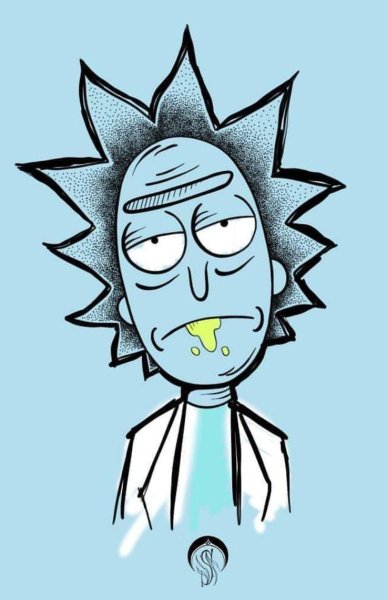 Рик и Морти Наброски