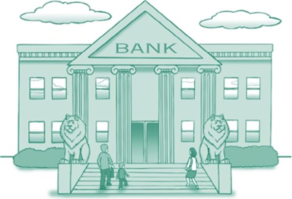 Коммерческий банк рисунок