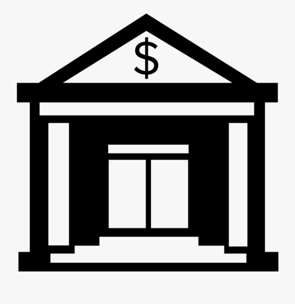 Банк пиктограмма здания