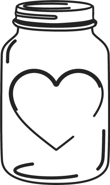 Баночка контур