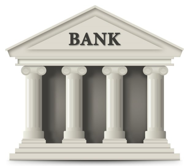 Банк здание рисунок