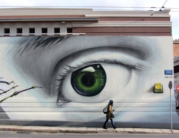 Роспись стен баллончиком