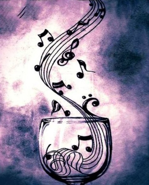 Рисунки на музыкальную тему