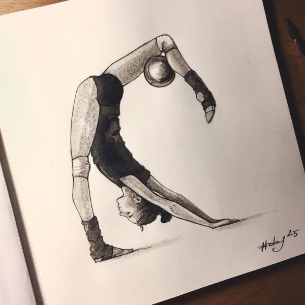 Дина и Арина Аверины рисунок