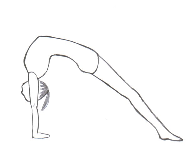 Гимнастические позы для срисовки